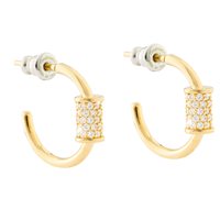 Pendientes Rebecca Mujer Palermo in Bronce Cubic Zirconia BPAOOB11